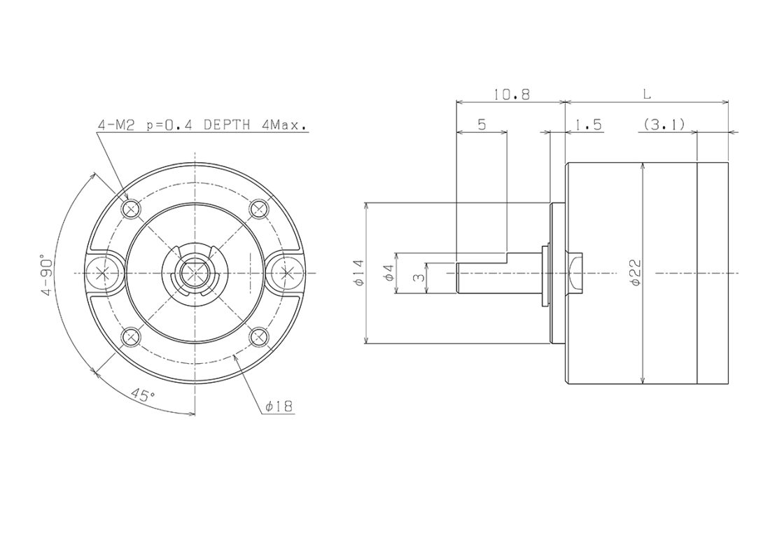 P22 Planetary gears